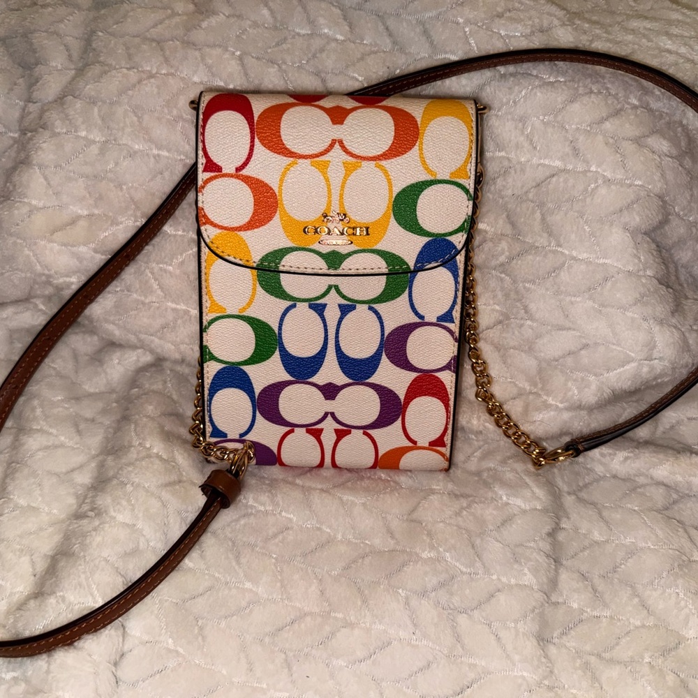Coach Rainbow Pride Crossbody Bag